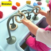 Resim 1 Set Silikon Boncuk Labirent Oyuncak ile Emme Tabanı - Çocuklar için Renkli, Etkileşimli Öğrenme Oyuncak, Erkekler ve Kızlar için İdeal, Mükemmel Tatil Hediyesi, Eğitici Oyuncak | Renkli Oyuncak | Silikon Yapı, Oyuncak 