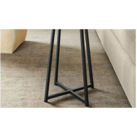 Resim Ağaç Ustası Ahşap Fiskos Yan Sehpa 