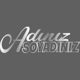 Resim Ogec Worx İsteğe Bağlı Özel Isim Soyisim özel yeni sticker 40*15 Cm 