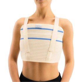 Resim Ortholand Göğüs Korsesi Çelik Balenli Ten-Bedensiz 