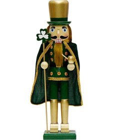 Resim Suntek Fındıkkıran Figür El Sanatları Yılbaşı Ağacı 38 Cmx8,5 Cmx10 Cm 