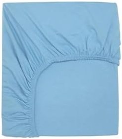 Resim 2 Adet 65 x 95 + 10 cm Anne Yanı Lastikli Penye Kumaş Bebek Çarşafı 