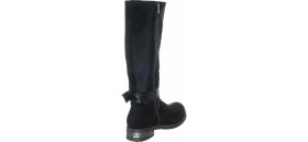 Resim Costo Shoes K1011-1 Siyah Streç Kadın Çizme Büyük Numara 