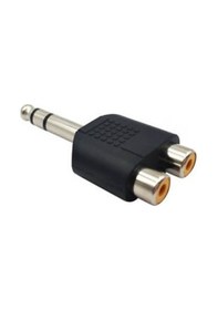 Resim 2 Rca Dişi - 6.3Mm Stereo Jak Çevirici Erkek Fiş 519137598 