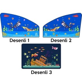 Resim Ally Araba Manyetik Yan Cam Güneşlik - Gölgelik AL-32371 