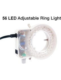 Resim Özgürce 56 LED Mikroskop Işık Kaynağı, Dimlenebilir, Beyaz, Yüksek Kalite 