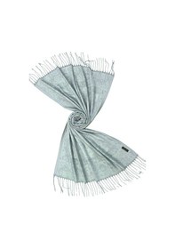 Resim Mim Eşarp Kalın Kışlık Paşmina Şal 75x190 Cm Gümüş 