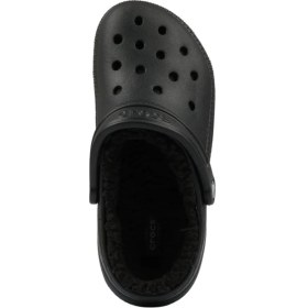 Resim Crocs Erkek Kullanıma Uygun Classic Lined Siyah Sandalet Yumuşak Malzeme ile Konfor Sunar (203591-060) 