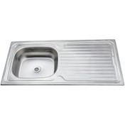 Resim Ekosan 50 X 100, Ankastre, Paslanmaz Evye U50100 