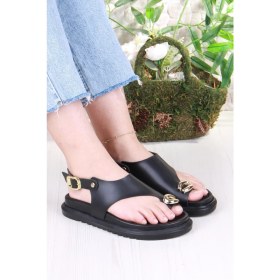 Resim Fort 099-108 Fls Toka Detaylı Parmak Arası Kadın Sandalet 
