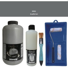 Resim Cadence Multisurface H-081 Grafiti Gri 2lt Sır Vernik Set 