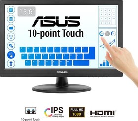 Resim 15.6" Vt169He 60Hz 5Ms Full Hd İps Dokunmatik Monitör 