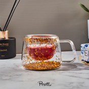 Resim Perotti Double Stars Cidarlı Kupa 200 ml 