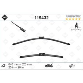 Resim Valeo 119432 Silecek Süpürgesi Ön Audı A6-a7-a8 2010 640 X 520 Mm Volkswagen-audı-seat-skod 