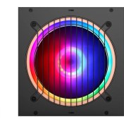 Resim Rampage RGB-600 600W 80 Plus Bronze 12 cm RGB Fanlı Güç Kaynağı 