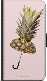 Resim Bjornberry Cüzdan Kılıf Oneplus 6 - Ananas Şemsiye Diğer 