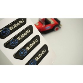 Resim Subaru Logo Kapı Kenarı Koruma Metalize Damla Desen 3M Band 