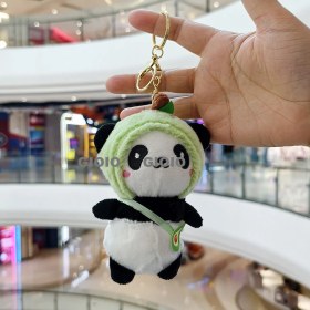 Resim Silver1 Peluş Oyuncaklar Küçük Su Samuru Koala Ayı Anahtarlık Bebek Capya Nefes Alan Ayı Bebekleri (Yurt Dışından) 