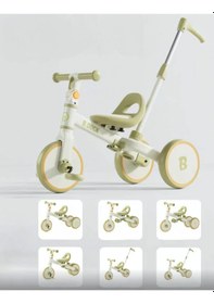 Resim 3 Tekerlekli Cocuk Bisikleti Yeşil 18 Ay -5 Yaş 