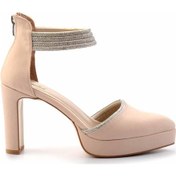 Resim Mat Bej Kadın Abiye Ayakkabı K01926032338 Diğer 