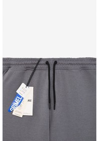 Resim Grimelange BORLAND Erkek Beli Lastikli Kordonlu Yanları Cepli Relaxed Fit Gri Eşofman Altı 