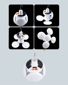 Resim Ucuztekno Ipx4 Suya Dayanıklı, Katlanabilir Led Kamp Lambası Ve Acil Durum Işığı Renkli 