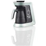 Resim Arnica IH32052 Köpüklü Otomatik Mint Yeşili Türk Kahve Makinesi 