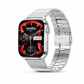 Resim Haino Teko Watch Ultra 14 Amoled Ekran WaterProof 3 Kordonlu Akıllı Saat Gümüş Teko14 
