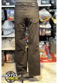 Resim Forte Gt Spırıt Korumalı Kevlarlı Motosiklet Pantolonu Siyah 