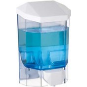 Resim Maxiflow Plastik Şeffaf Sıvı Sabunluk Dispanseri 1000 Ml 