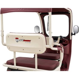 Resim Stmax Ultra Neo 3 Tekerli Kabinli Elektrikli Moped - Krem Bordo 