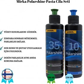 Resim PASTA CİLA SETİ EPOKSİ PARLATMA SETİ 250 ML +250 ML 