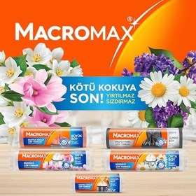 Resim Macromax Büzgülü Manolya Çöp Torbası Orta Boy 10'lu 