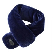 Resim Chaoduo Shop Mavi Stil Yeni Kış Eşarp Isıtmalı Eşarp USB Kadın Isıtma Eşarp Çift Eşarp Atkısı Peluş Yaka Atkılar Şal Boyun Isıtıcı (Yurt Dışından) 