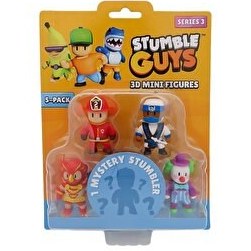 Resim Stumble Guys 5'li Mini Figür Seti 4 S3 40025 