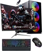 Resim IZOLY King I5 12400f 16gb 512gb M2 Nvme Rtx2060 Super Oc 8gb 24'' 180hz Oyuncu Masaüstü Bilgisayarı 