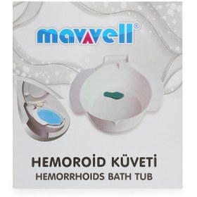 Resim Mavvell Hemoroid Küveti Hemoraid Basur Küveti Oturma Banyosu 