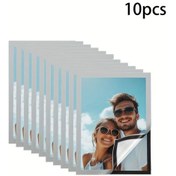 Resim Tongdashop 10 Adet A3 Manyetik Fotoğraf Çerçevesi - Gümüş Renk Poster Dekorasyonu 