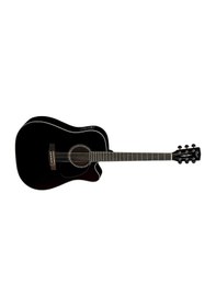 Resim Cort Mr710fbk Elektro Akustik Gitar - Siyah Profesyonel Masif Ladin Kapak, Maun Arka Ve Yanlar, Fishman Presys Eq Ve Sonicore Manyetik, Parlak Bitiş 