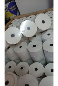 Resim Dinç rulo 80x85mt'5li Şeffaf Poşet Termal Yazıcı Adisyon Bilgi Fişi Rulosu 