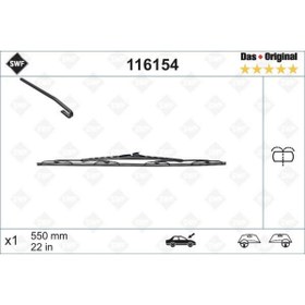 Resim Valeo Sılecek Supurgesı On Sag 550mm Mercedes Vıto W638 97 03 Swf 541133 