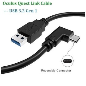 Resim Vokoo Oculus Quest Kulaklık,Oyun Bilgisayarıyla Uyumlu Usbc Kablo 