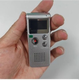 Resim Xuweiwei 8gb 650hr Çok Fonksiyonlu Şarj Edilebilir Dijital Ses Kaydedici Mp3 Çalar Siyah 