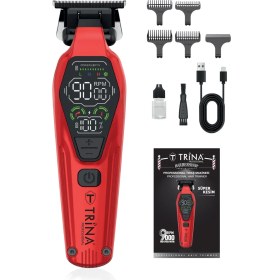 Resim Trina Profesyonel Tıraş Makinesi Kırmızı TRNSKLKS0013RD 