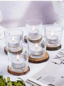 Resim Melli Home Mumluk Cam Şeffaf 5 Adet 168717968 Beyaz 