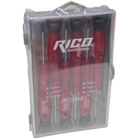 Resim 6'lı Mikro Torx Tornavida Saatçi Seti 