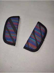 Resim SS Oto BEBEK KOLTUĞU EMNİYET KEMER PEDİ,(2 adet) kumaş Puset, Mama Sandalyesi (RENKLİ) 