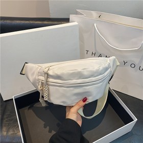Resim 1 adet Basit Şık Crossbody Çanta, Yürüyüş Bel Çantası 