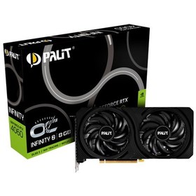 Resim Palit Nvidia RTX4060 Infınıty Dual Oc 8 GB 128 BİT GDDR6 Ekran Kart (NE64060S19P1-1070L) 