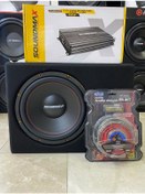 Resim Soundmax Takım Set 30cm 4kanallı Anfi 3000w Plc Kablo Pioneer